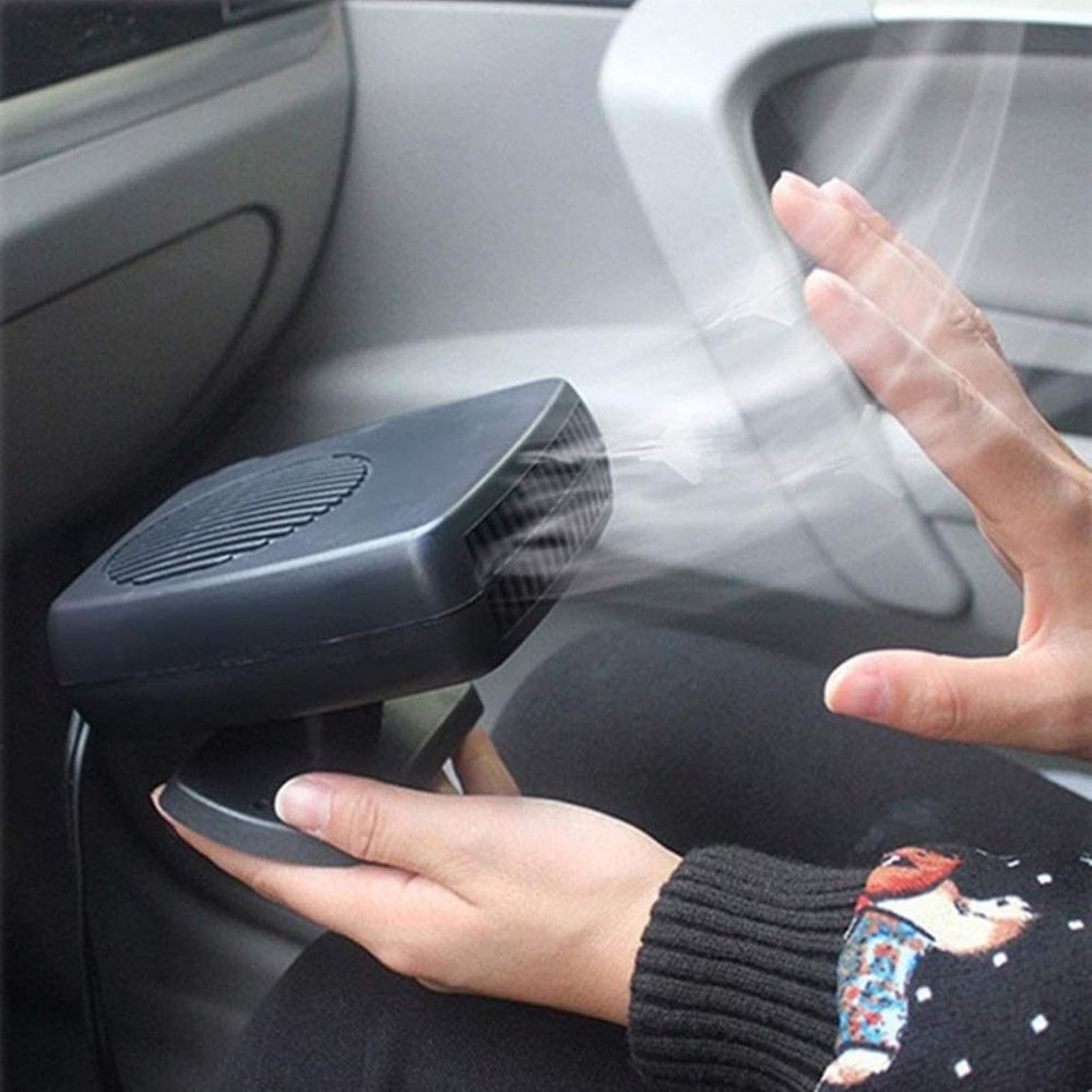 12V Ceramic Car Heater with Adjustable Heat Settings – Portable 150W/300W Auto Heater for Winter Comfort 5