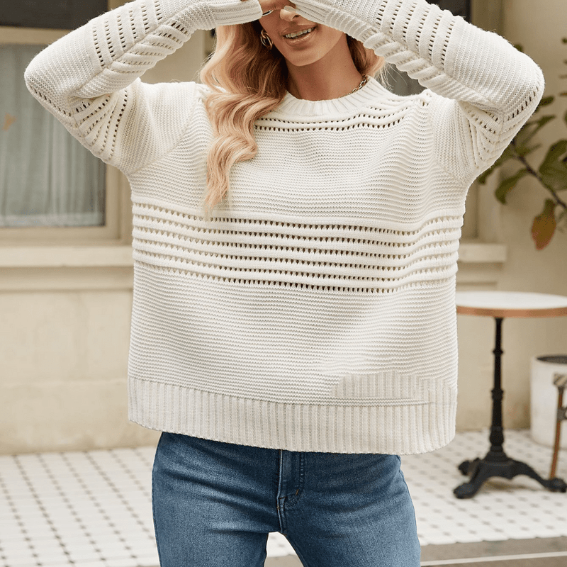 Bonjour MelbourneSWEATERAdelina - Stylish Women's Cozy Sweater for Effortless Layering
