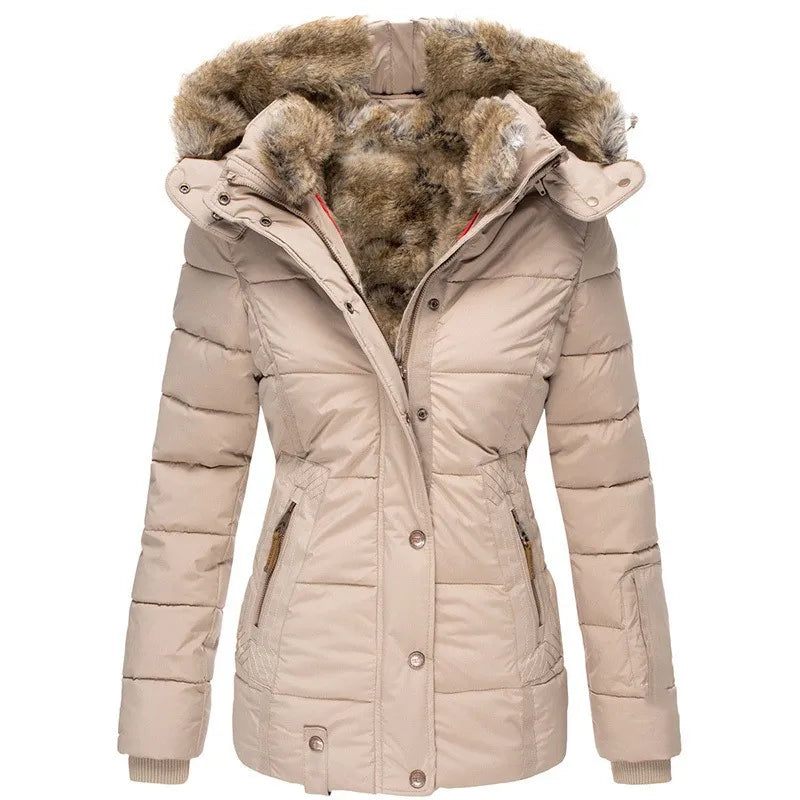 Bonjour Melbourne-Asia - Luxurious Winter Coat with Plush Fur Lining