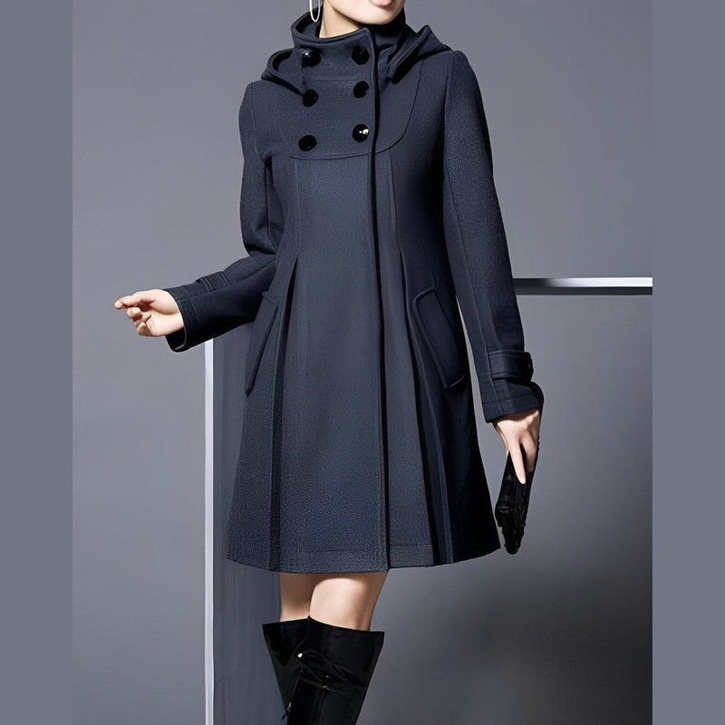 Bonjour Melbourne-fb-0997-Bella - Timeless Cashmere Coat for Elegance and Warmth