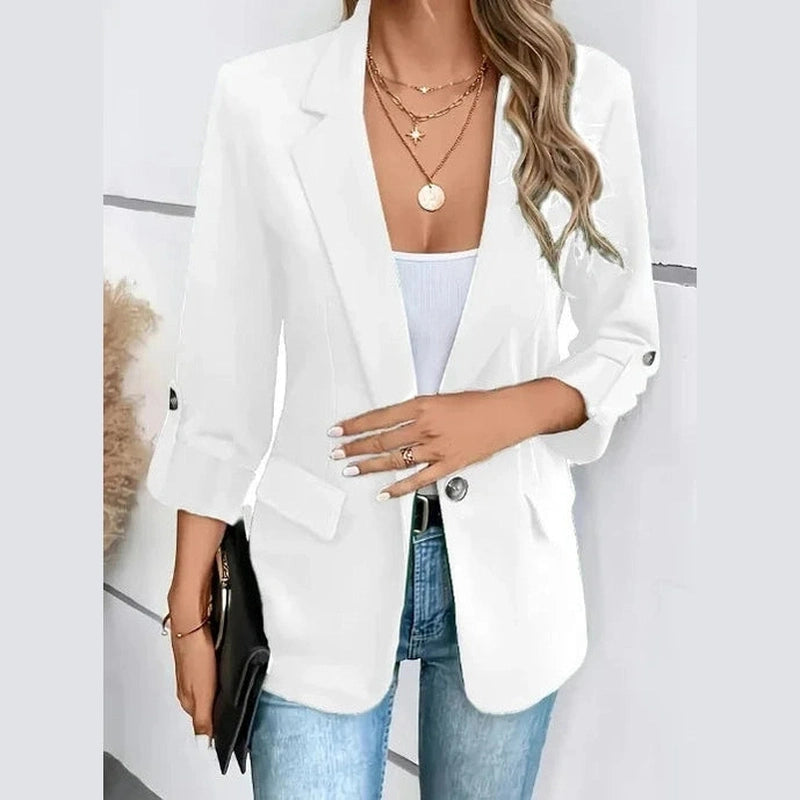 Bonjour Melbourne-Celeste - Chic Long Sleeve Cardigan for Women