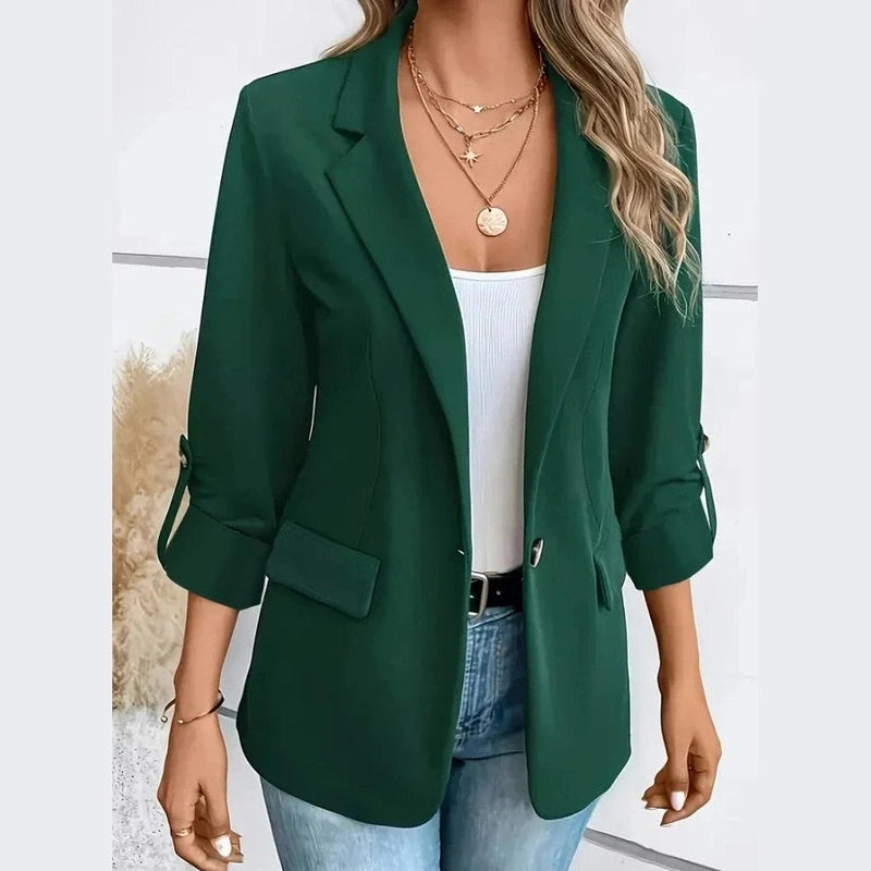 Bonjour Melbourne-Celeste - Chic Long Sleeve Cardigan for Women