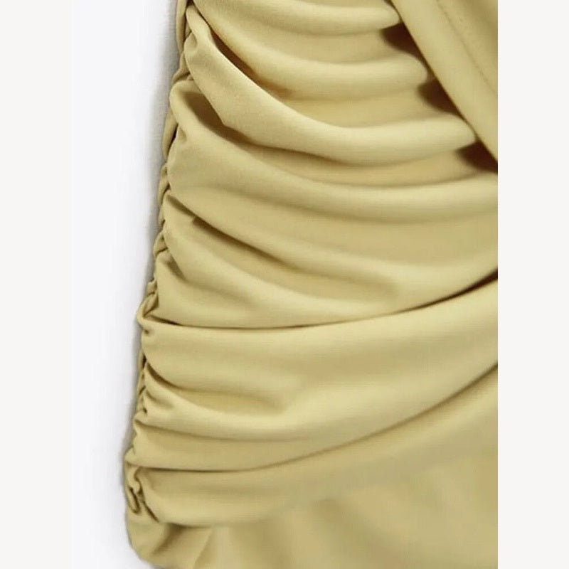 Bonjour MelbourneWomen's DressesChic Women's Draped T-Shirt Dress - Perfect Summer Style