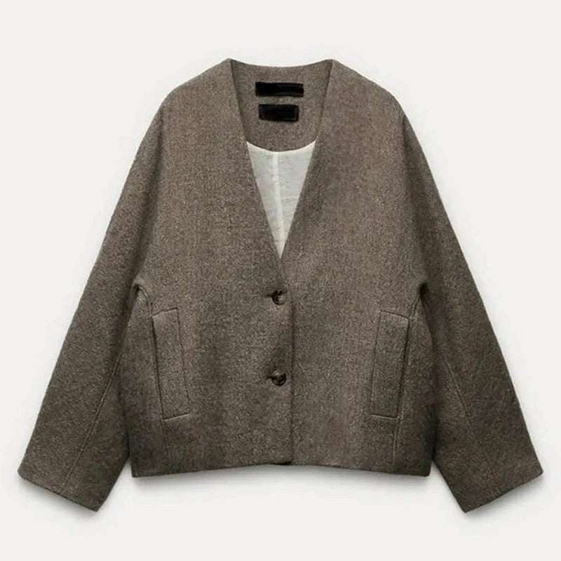 Bonjour MelbourneSweaterChloe - Stylish Oversized Blazer for Effortless Minimalist Comfort