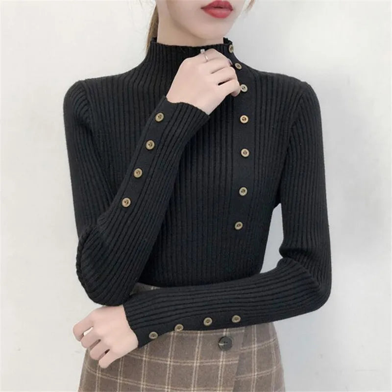 Bonjour MelbourneColtruiIsabel - Luxurious Comfort Turtleneck Sweater with Elegant Design
