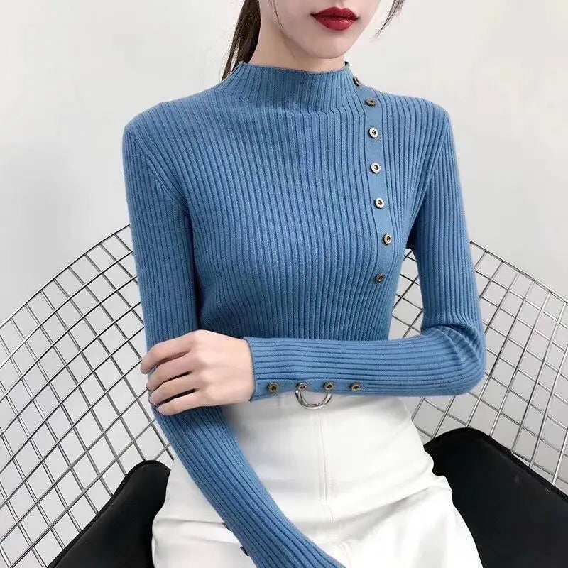 Bonjour MelbourneColtruiIsabel - Luxurious Comfort Turtleneck Sweater with Elegant Design
