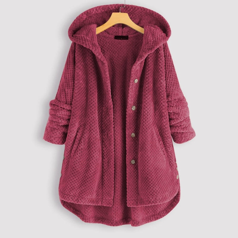 Bonjour Melbournewomen HoodieCozy Oversized Hoodie Vest for Comfortable Winter Days