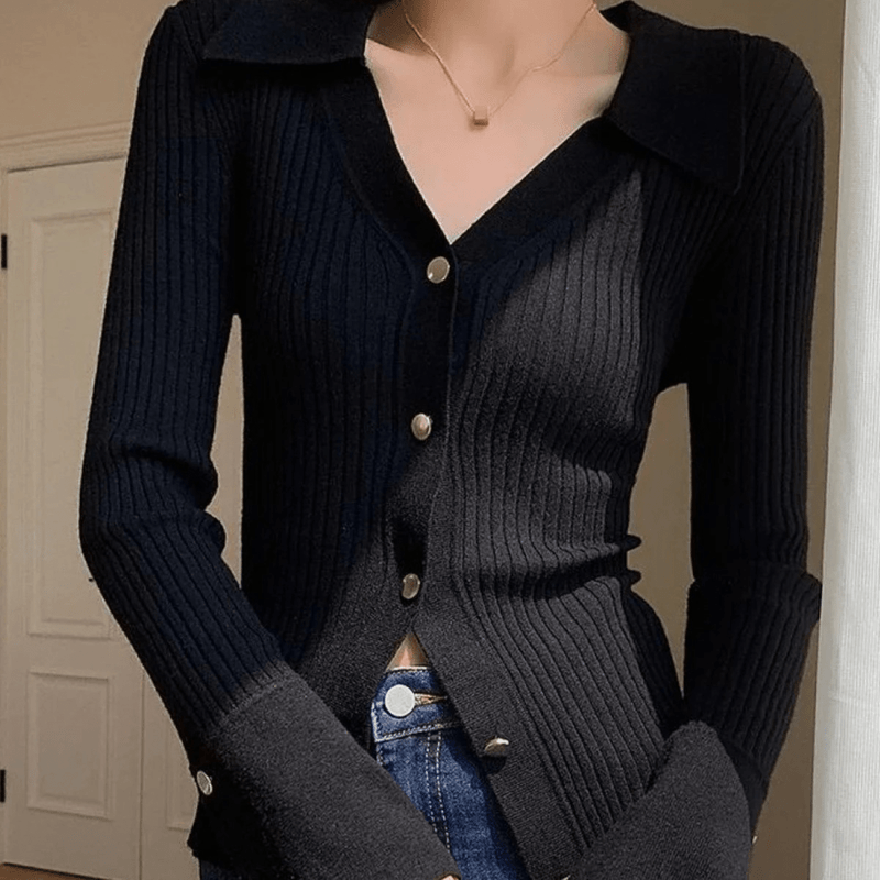Bonjour MelbourneSWEATERDelia - Deluxe™ Everyday Knit Cardigan for Effortless Style and Comfort