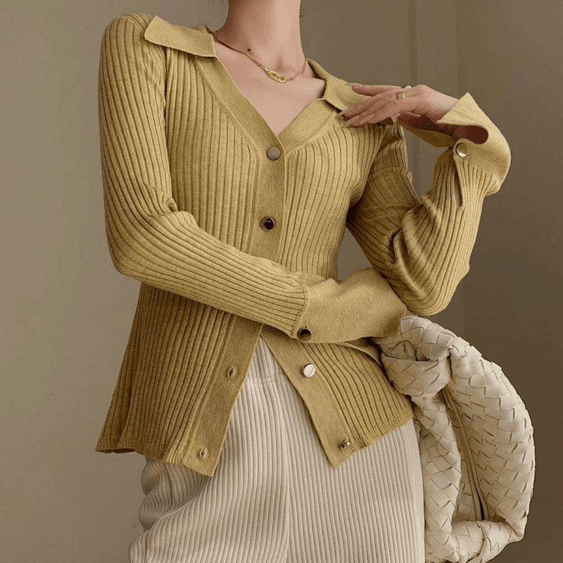 Bonjour MelbourneSWEATERDelia - Deluxe™ Everyday Knit Cardigan for Effortless Style and Comfort