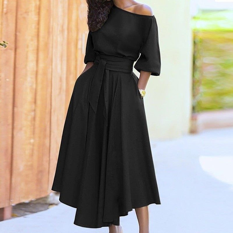 Bonjour MelbourneWomen's DressesEco-Friendly Women's Tie-Waist A-Line Summer Dress