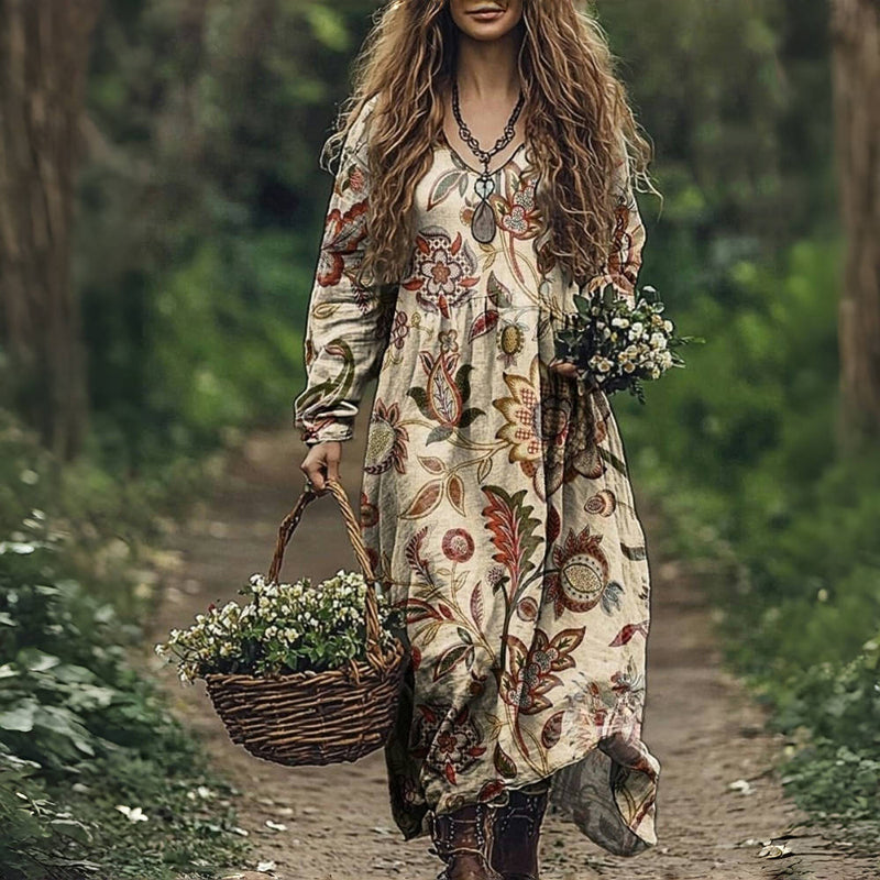 Bonjour MelbourneWomen’s DressesElegant Long Sleeve Midi Dress for Women - Timeless Style