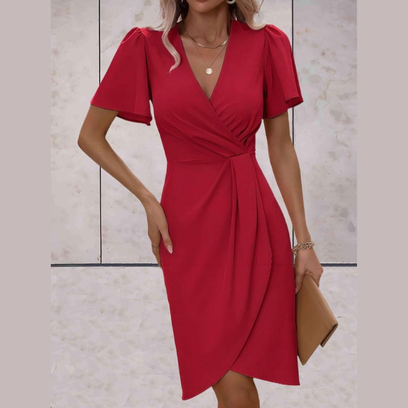 Bonjour MelbourneWomen’s DressesElegant Women's V-Neck Maxi Dress - Summer & Formal Styles