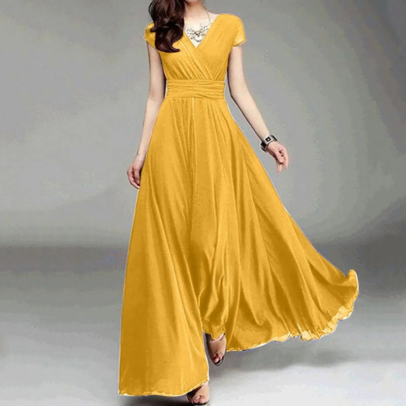 Bonjour MelbourneMaxi DressesElegant Women's White Summer Maxi Dress for Effortless Style