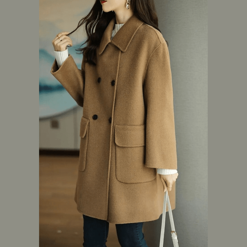 Bonjour Melbourne-Coats-Elisa - Opulent Cashmere Winter Coat for Women