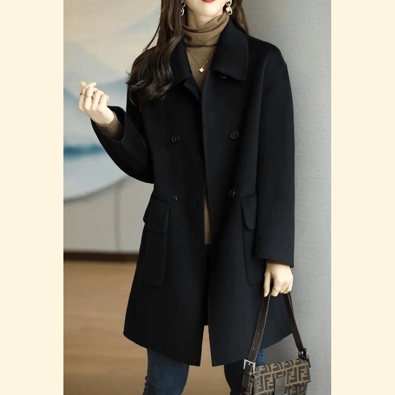 Bonjour Melbourne-Coats-Elisa - Opulent Cashmere Winter Coat for Women