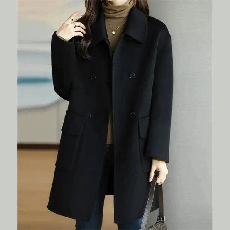 Bonjour Melbourne-Coats-Elisa - Opulent Cashmere Winter Coat for Women