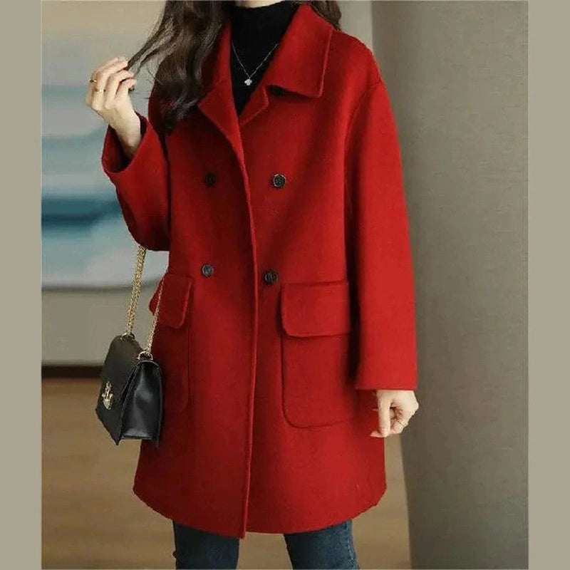 Bonjour Melbourne-Coats-Elisa - Opulent Cashmere Winter Coat for Women