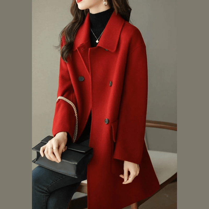 Bonjour Melbourne-Coats-Elisa - Opulent Cashmere Winter Coat for Women
