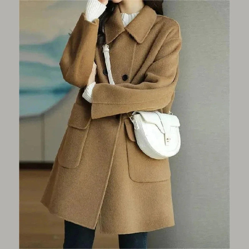 Bonjour Melbourne-Coats-Elisa - Opulent Cashmere Winter Coat for Women