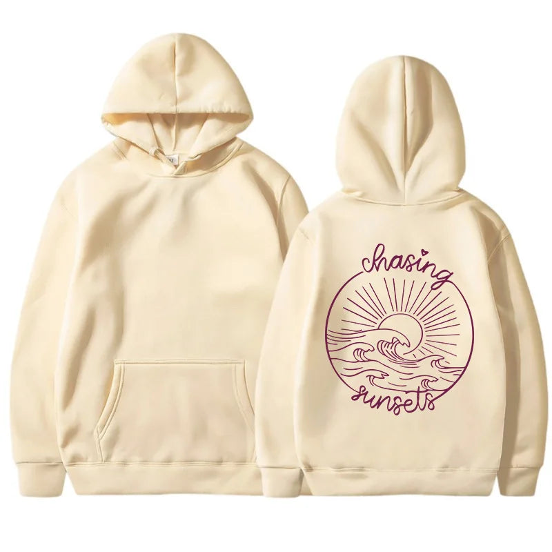 Bonjour MelbourneEloise - Women's Hooded Velvet Sweatshirt