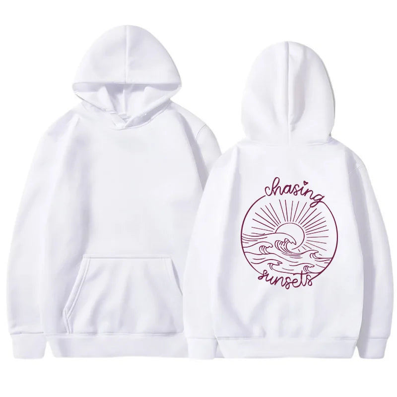 Bonjour MelbourneEloise - Women's Hooded Velvet Sweatshirt