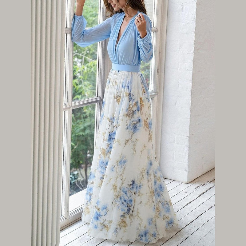 Bonjour MelbourneWomen's DressesFloral Maxi Dress for Women - Effortless Summer Elegance