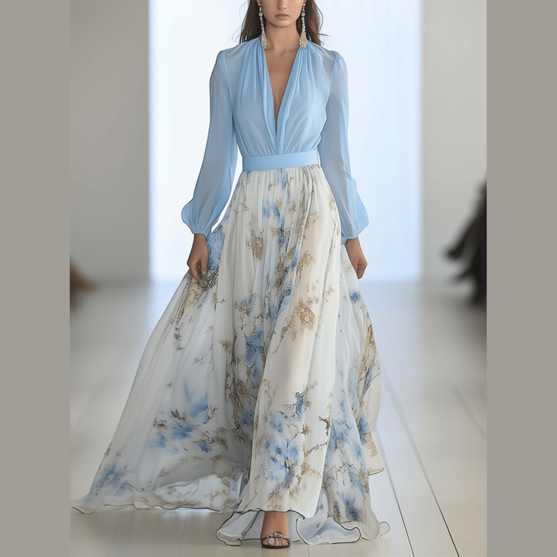 Bonjour MelbourneWomen's DressesFloral Maxi Dress for Women - Effortless Summer Elegance
