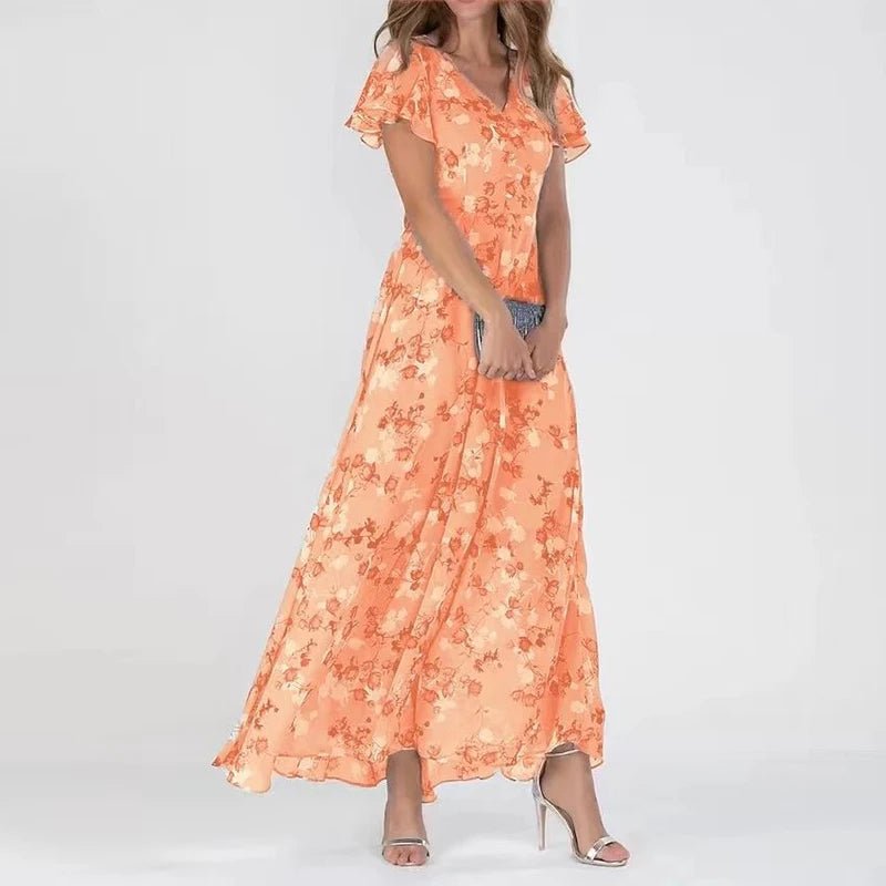 Bonjour MelbourneMaxi DressesGlamorous Plus Size Maxi Dress - Elegant Summer Style