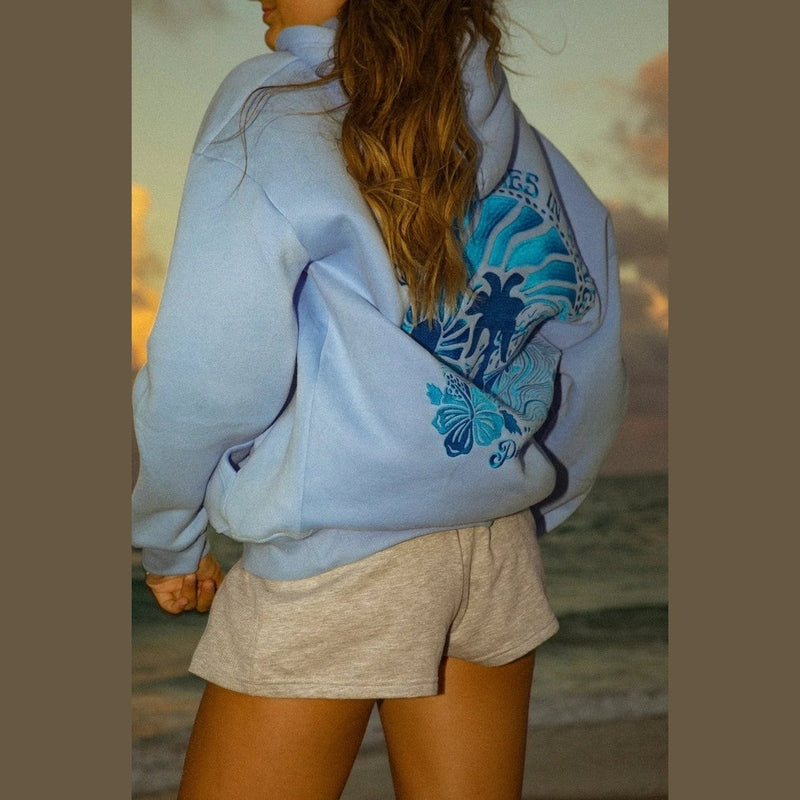 Bonjour MelbourneHeren sweaterAnna - Trendy Lightweight Summer Hoodie for Girls