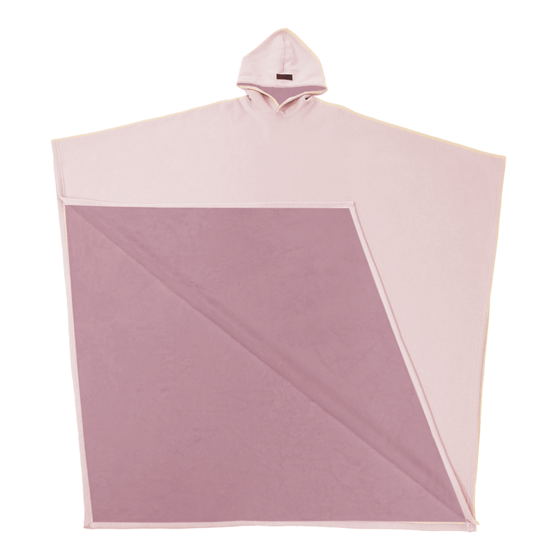 Bonjour MelbourneHoodiesLuxurious Fleece Hooded Poncho for Unmatched Comfort