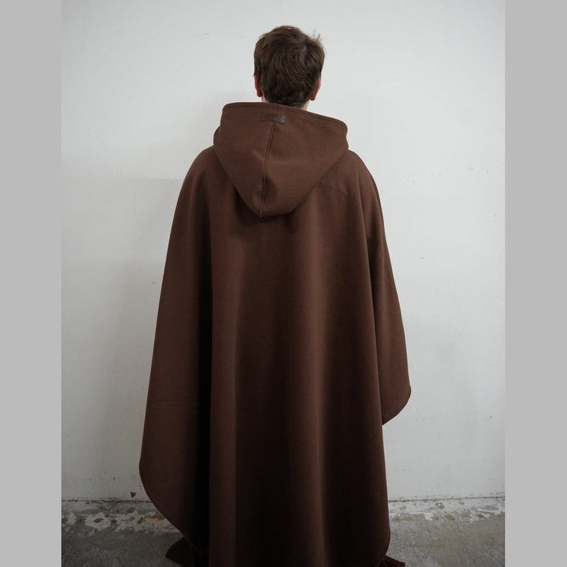 Bonjour MelbourneHoodiesLuxurious Fleece Hooded Poncho for Unmatched Comfort