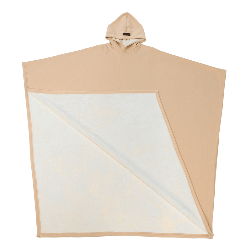 Bonjour MelbourneHoodiesLuxurious Fleece Hooded Poncho for Unmatched Comfort