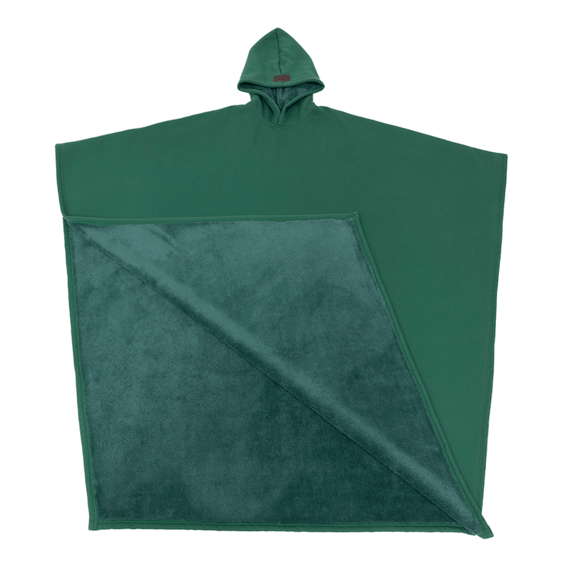 Bonjour MelbourneHoodiesLuxurious Fleece Hooded Poncho for Unmatched Comfort