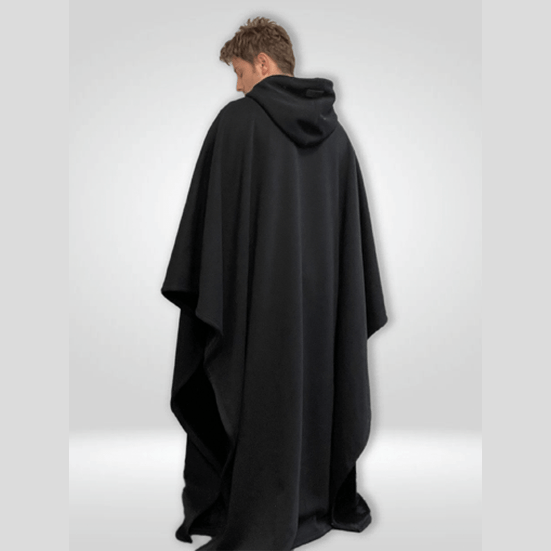 Bonjour MelbourneHoodiesLuxurious Fleece Hooded Poncho for Unmatched Comfort