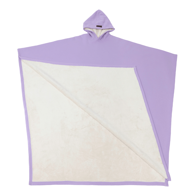 Bonjour MelbourneHoodiesLuxurious Fleece Hooded Poncho for Unmatched Comfort