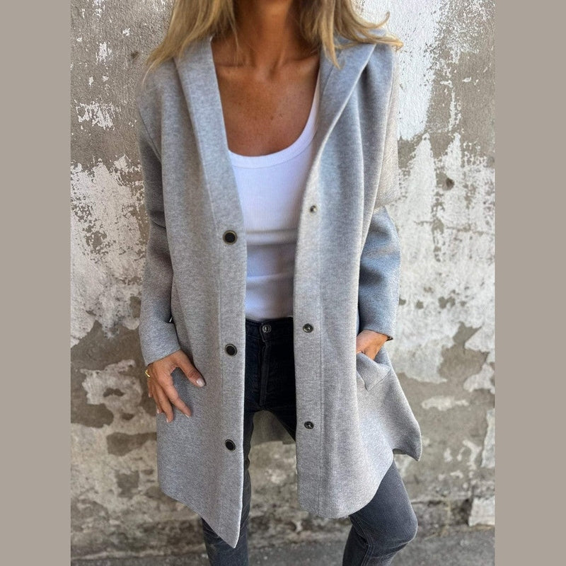 Bonjour MelbourneJasMelissa - Stylish and Versatile Women's Coat for Cozy Autumn Wear