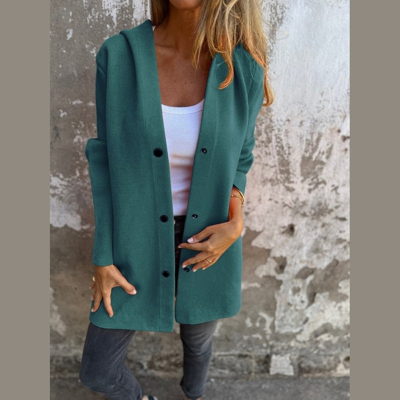 Bonjour MelbourneJasMelissa - Stylish and Versatile Women's Coat for Cozy Autumn Wear
