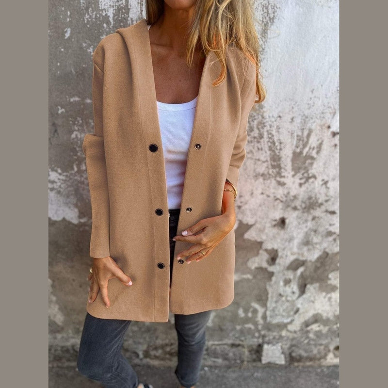 Bonjour MelbourneJasMelissa - Stylish and Versatile Women's Coat for Cozy Autumn Wear