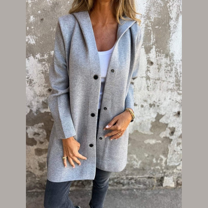 Bonjour MelbourneJasMelissa - Stylish and Versatile Women's Coat for Cozy Autumn Wear
