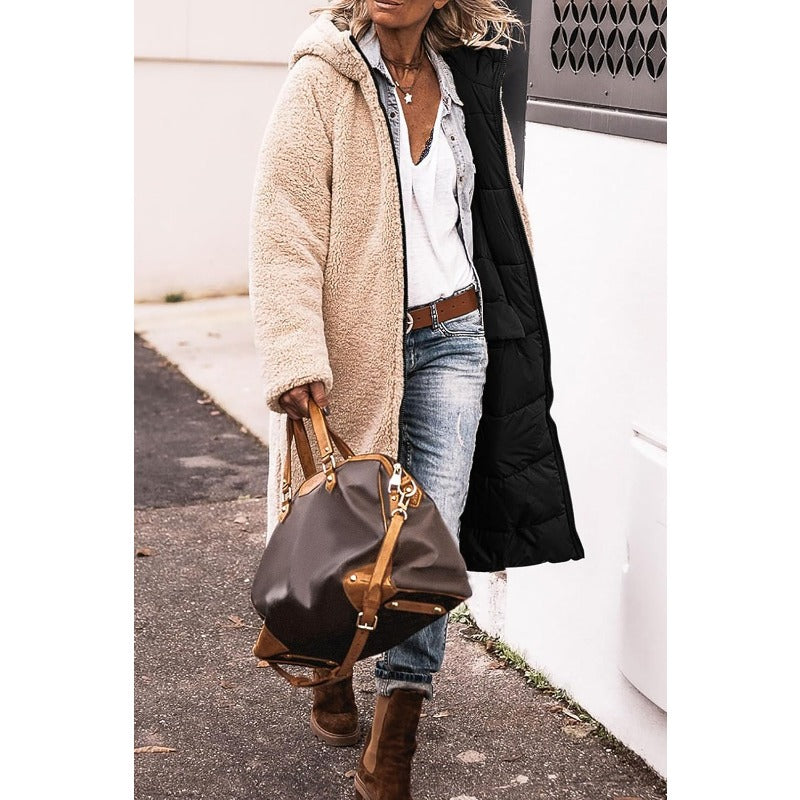 Bonjour Melbourne-Karina - Chic Reversible Cape for Versatile Fashion