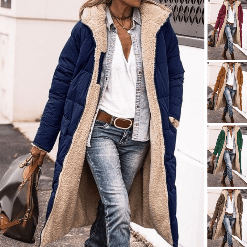 Bonjour Melbourne-Karina - Chic Reversible Cape for Versatile Fashion