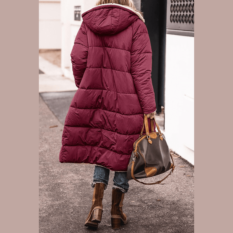 Bonjour Melbourne-Karina - Chic Reversible Cape for Versatile Fashion