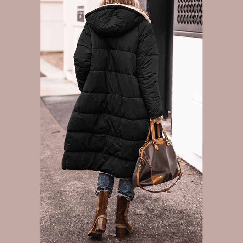 Bonjour Melbourne-Karina - Chic Reversible Cape for Versatile Fashion