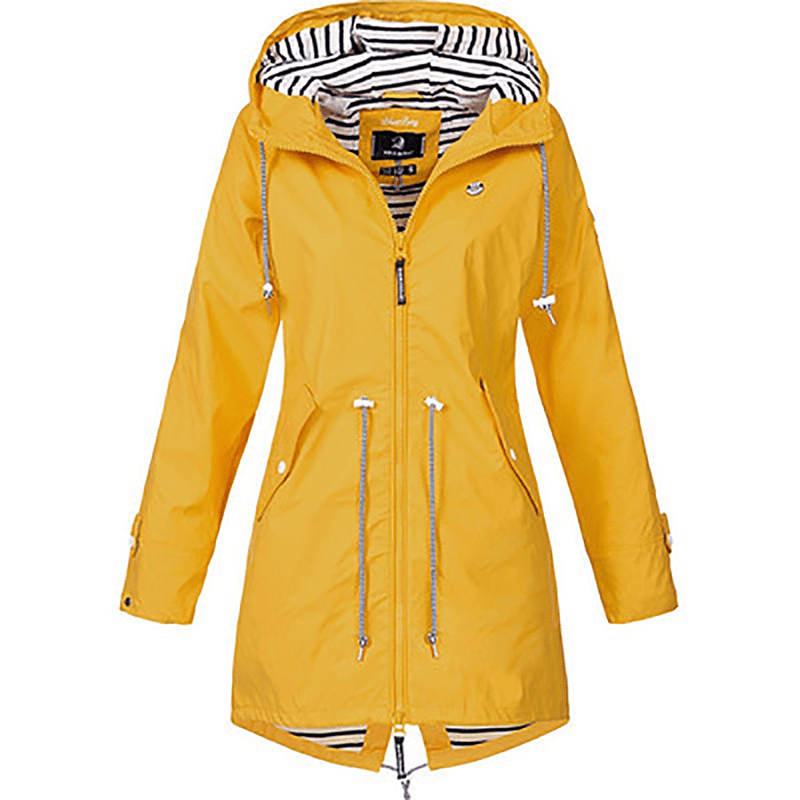 Bonjour Melbourne-Lynda - Chic and Versatile Waterproof Jacket for Women