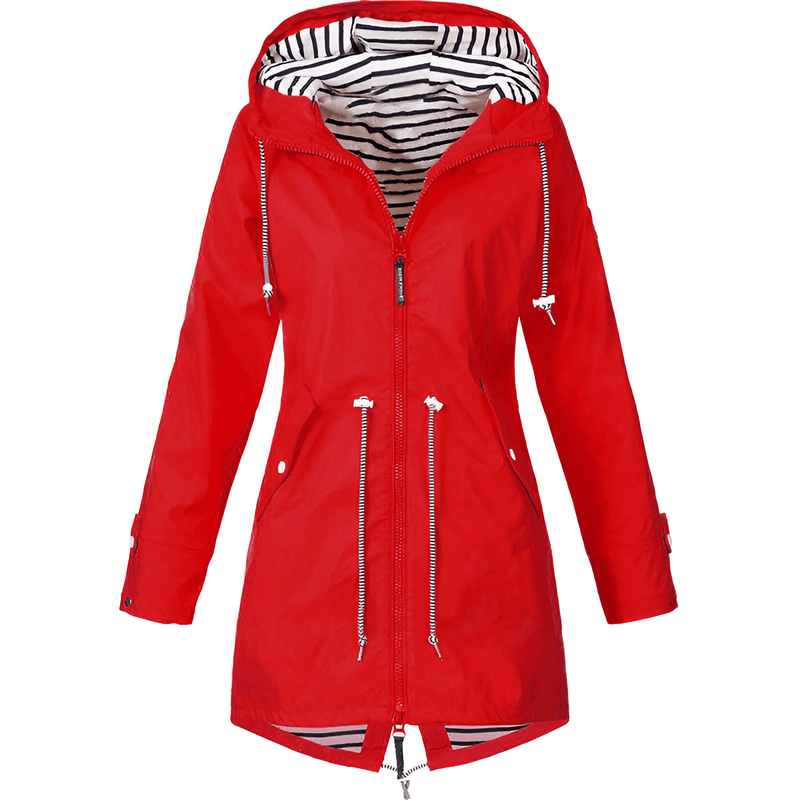 Bonjour Melbourne-Lynda - Chic and Versatile Waterproof Jacket for Women