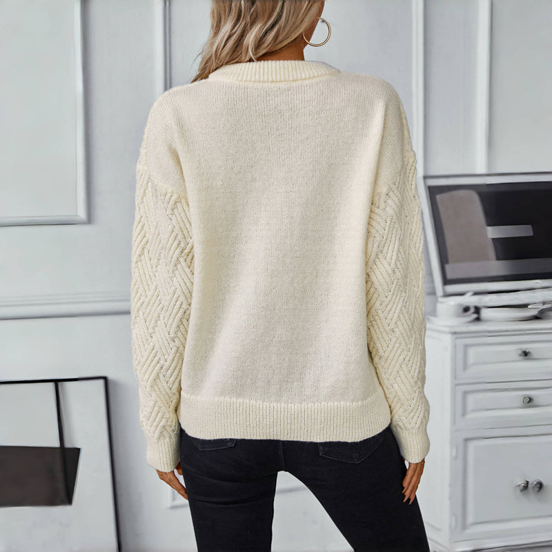 Bonjour MelbourneSweaterMieke - Chic Women's Sweater for Everyday Cozy Warmth