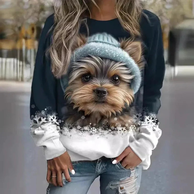 Bonjour MelbourneTruiNina - Adorable Bunny Christmas Sweater for a Cozy Holiday Look