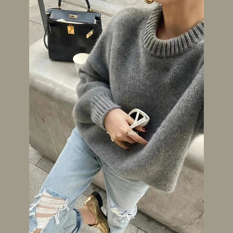 Bonjour MelbourneRemi - Stylish Oversized Knit Jumper