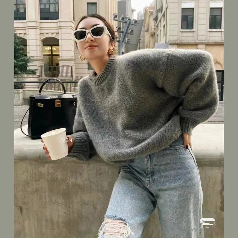 Bonjour MelbourneRemi - Stylish Oversized Knit Jumper