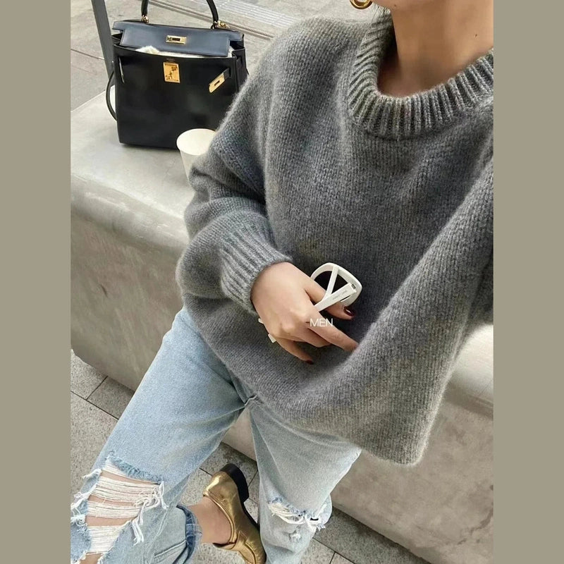 Bonjour MelbourneRemi - Stylish Oversized Knit Jumper